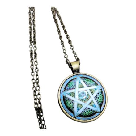 Védelmi Pentagram Amulett lánc